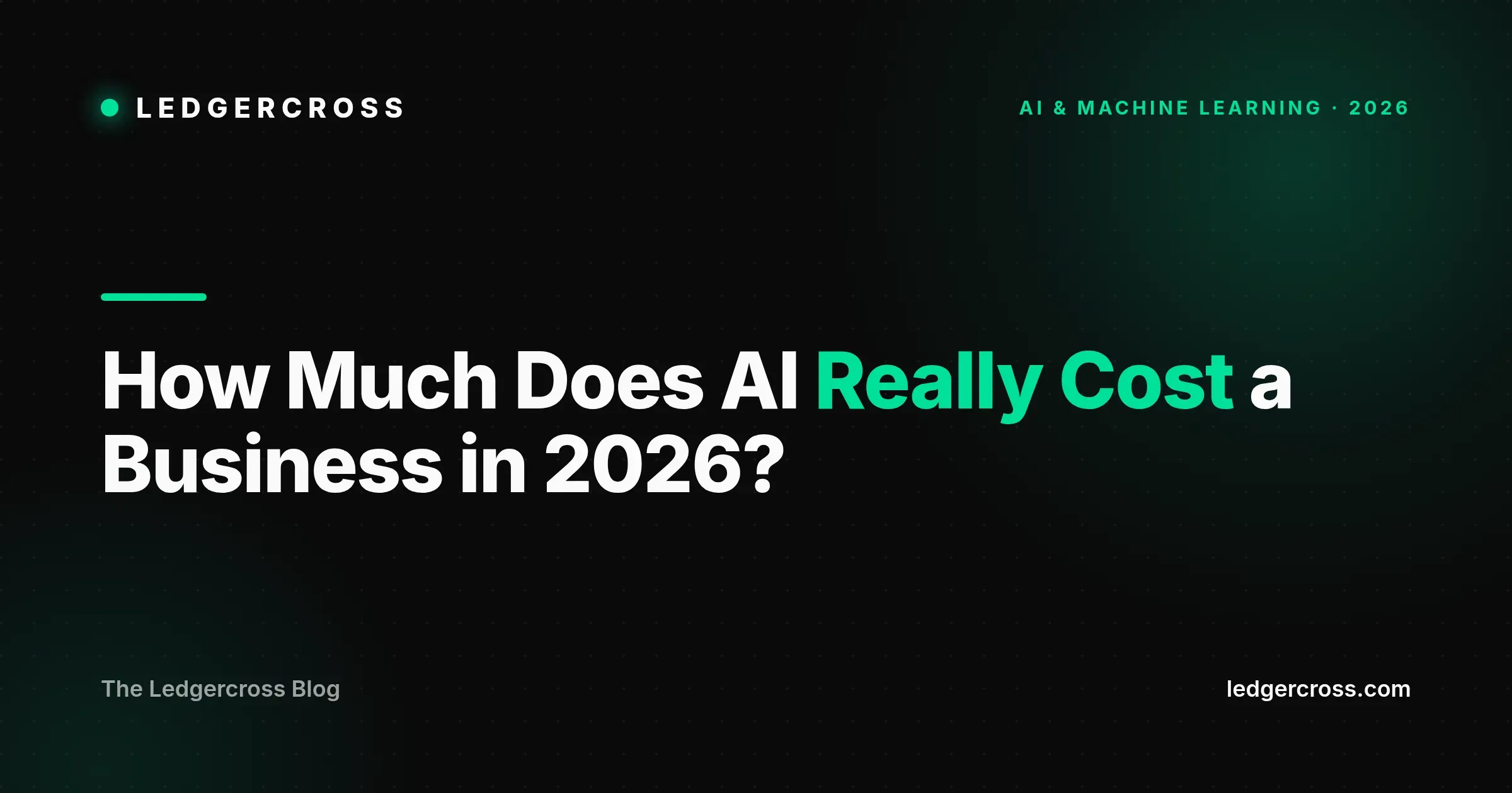 How Much Does AI Cost for a Business in 2026? Honest Math