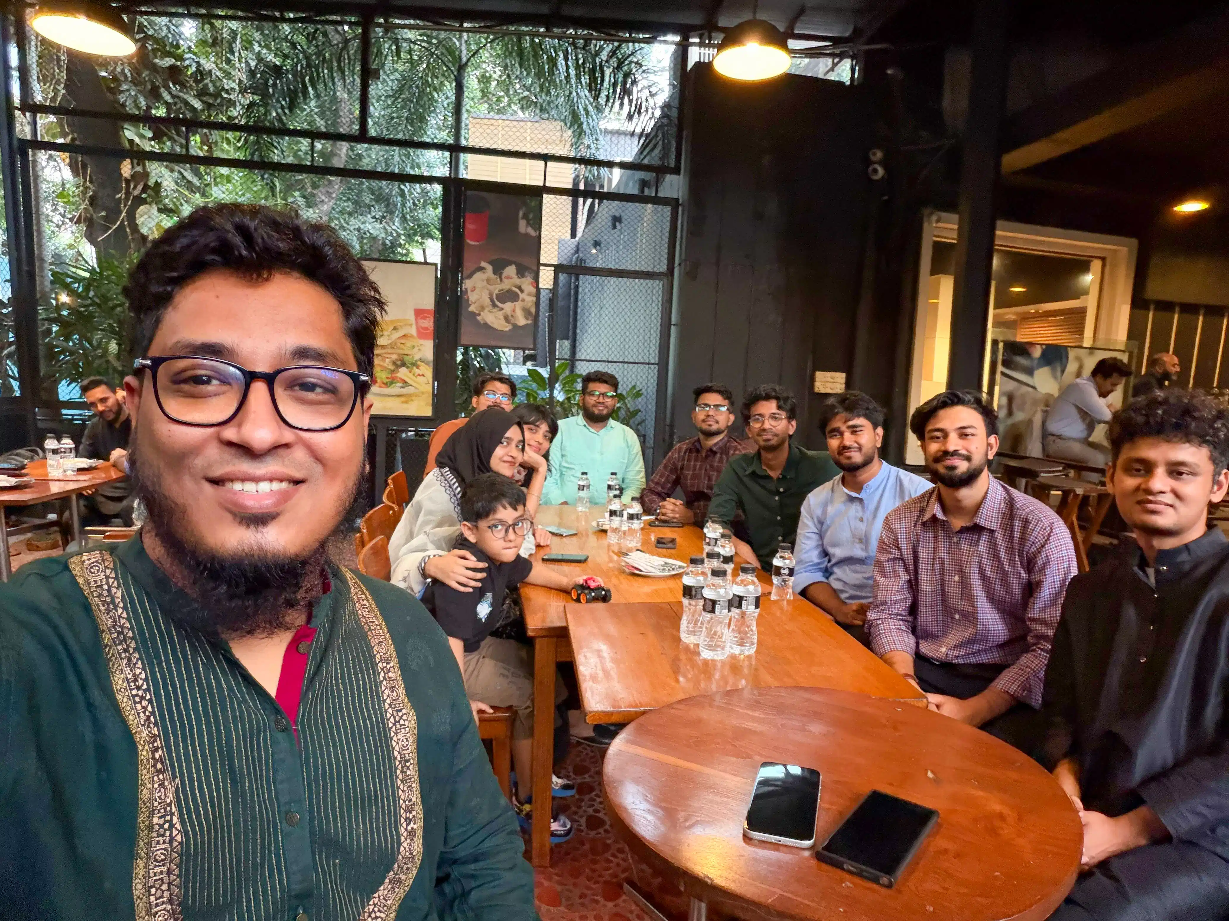 Ledgercross team gathered for iftar during Ramadan