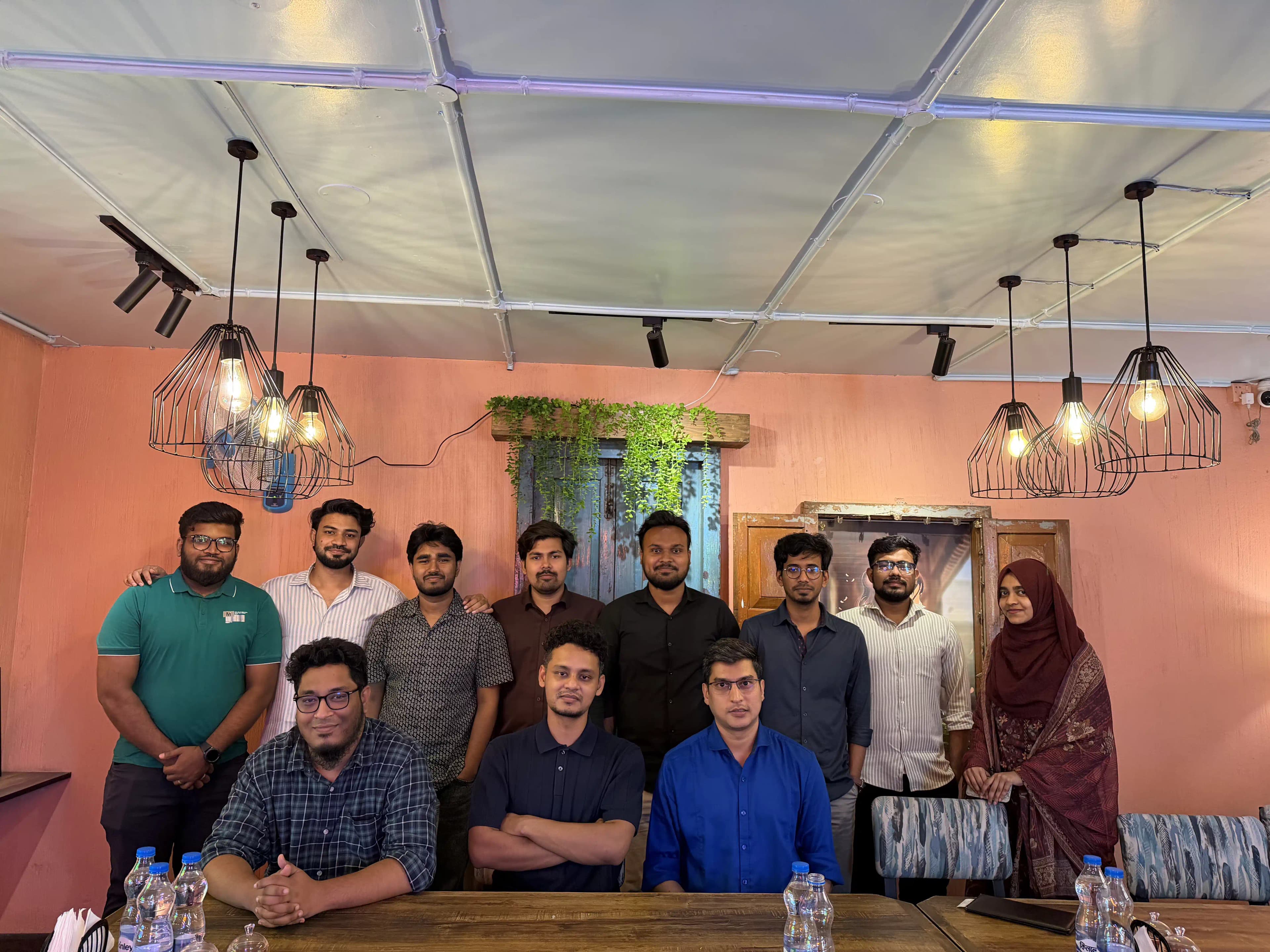 Celebration when interns join Ledgercross as permanent team members